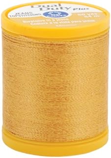 Coats & Clark Dual Duty Plus Jeans Thread, 60-Yard, Red-Orange