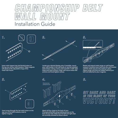 Image of TrophySmack Horizontal Belt Wall Mount