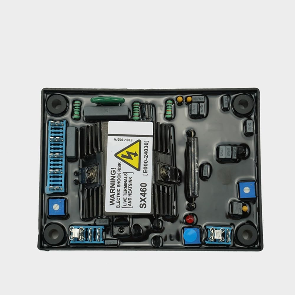 SX460 E000-24602 Modulo Regolatore di Tensione Nero Modulo Regolatore di Tensione PCB Regolatore di Tensione Automatico Parti del Generatore AVR