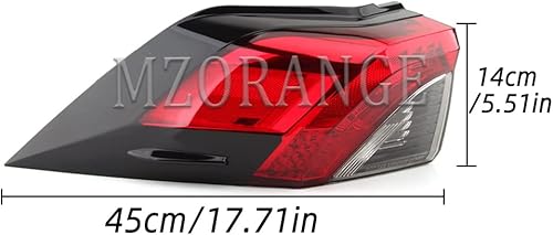 Miniatura 5 de MZORANGE Lámpara de freno trasera para Toyota RAV4 2019 2020 2021 (lado izquierdo del conductor)