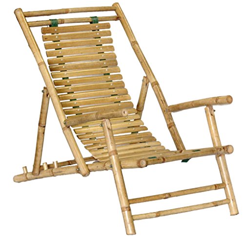 Bamboo Recliner Chair [Set of 2]