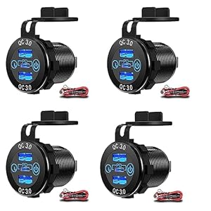 Tlilyy 7501 Ładowarka Samochodowa USB-C 4x