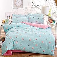 Amazon.co.jp: 布団カバー、ホームテキスタイルキルトカバー寝具セット