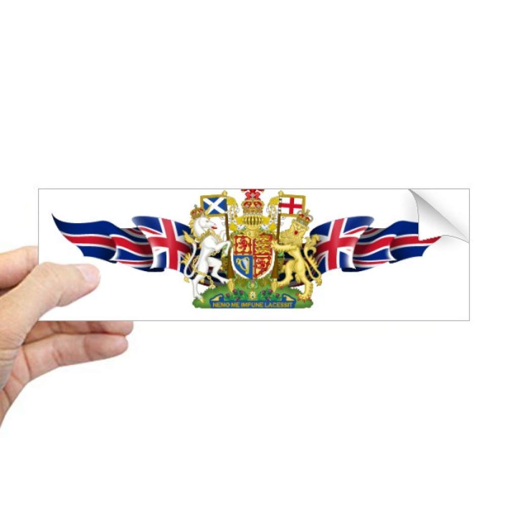 Adhesivo ventana bandera Reino Unido DIYthinker formato rectangular de vinilo resistente 4