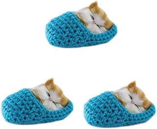 EXCEART 3pcs Mini Plushies Plush Doll Stuffed Sloth Plush Toy Cat Stuffed Animals Stuffed Animals for Kids