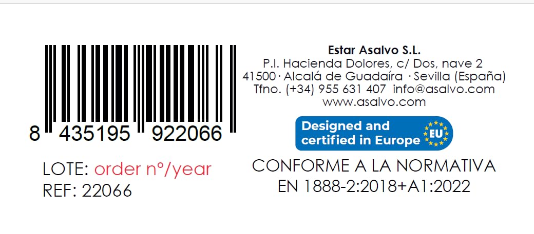 Silla de Paseo AMSTERDAM - Ultraligera, Reclinable y Compacta, Asa Trolley, Plegado con Una Mano, Capota Extensible, desde 6 Meses hasta 23 kg - Dorado Asalvo