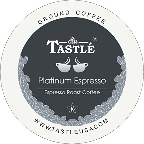 Miniatura 7 de Cafe Tastlé Café Platinum Espresso Roast Single Serve, 12 unidades