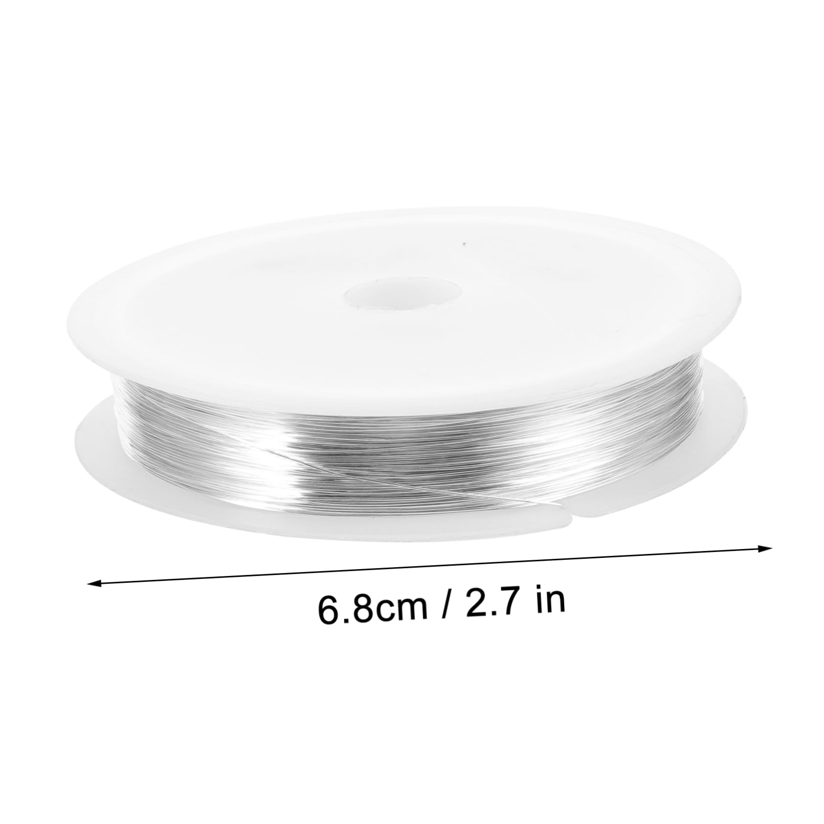 Yardwe 1 Roll Violin Bow Replacement Metal String for Music Instrument Accessories Durable Easy to Replace for Beginners for Home and Practice Rooms