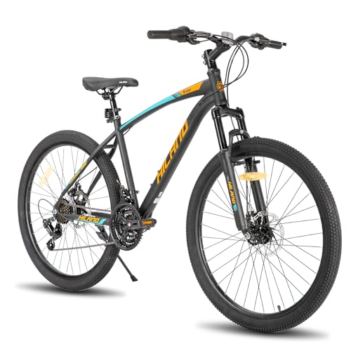 Hiland 27.5 Zoll Mountainbike, 21-Gang MTB Fahrrad mit Disc-Brake,...