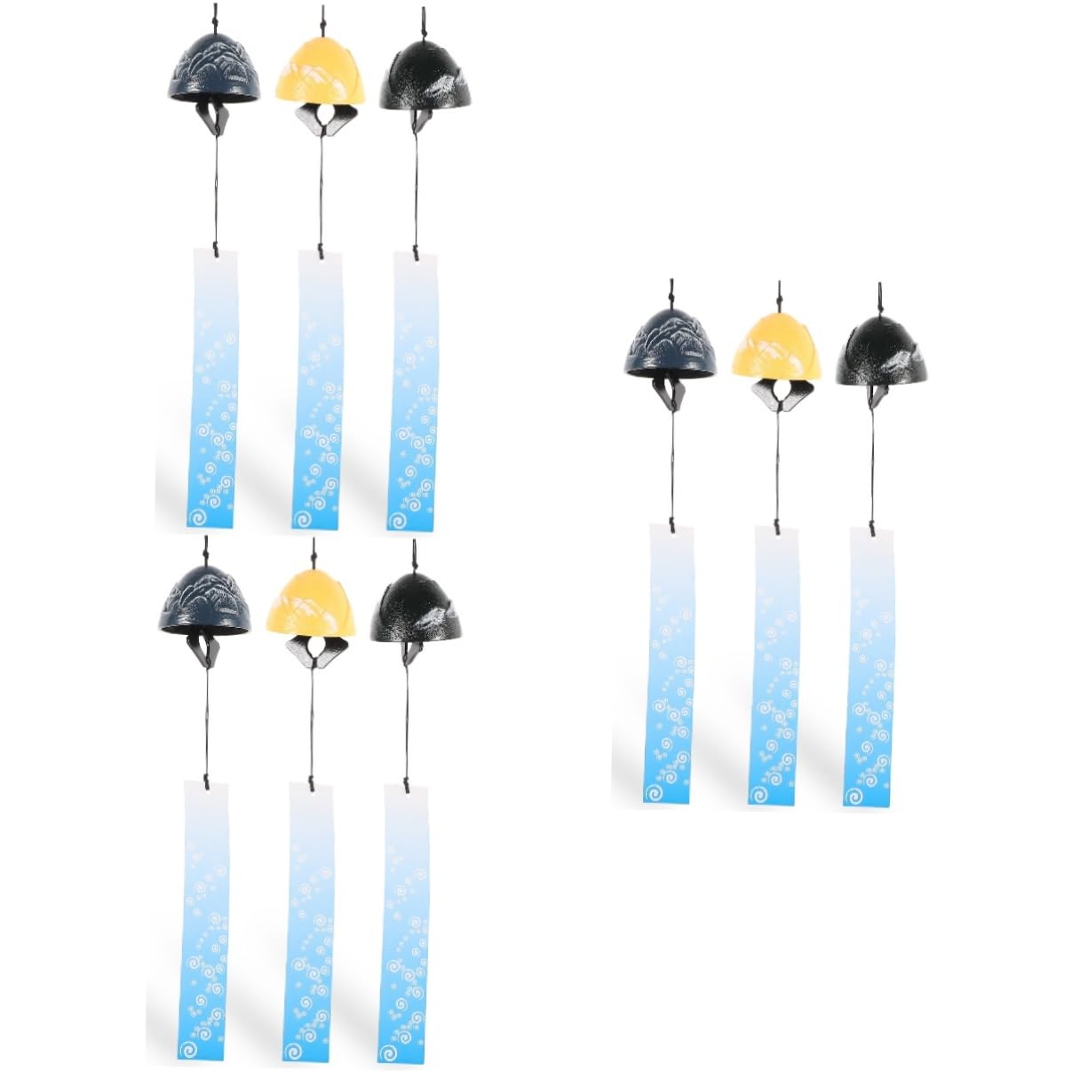 Cloches à vent décoratives pour apaiser l'ambiance extérieure du balcon