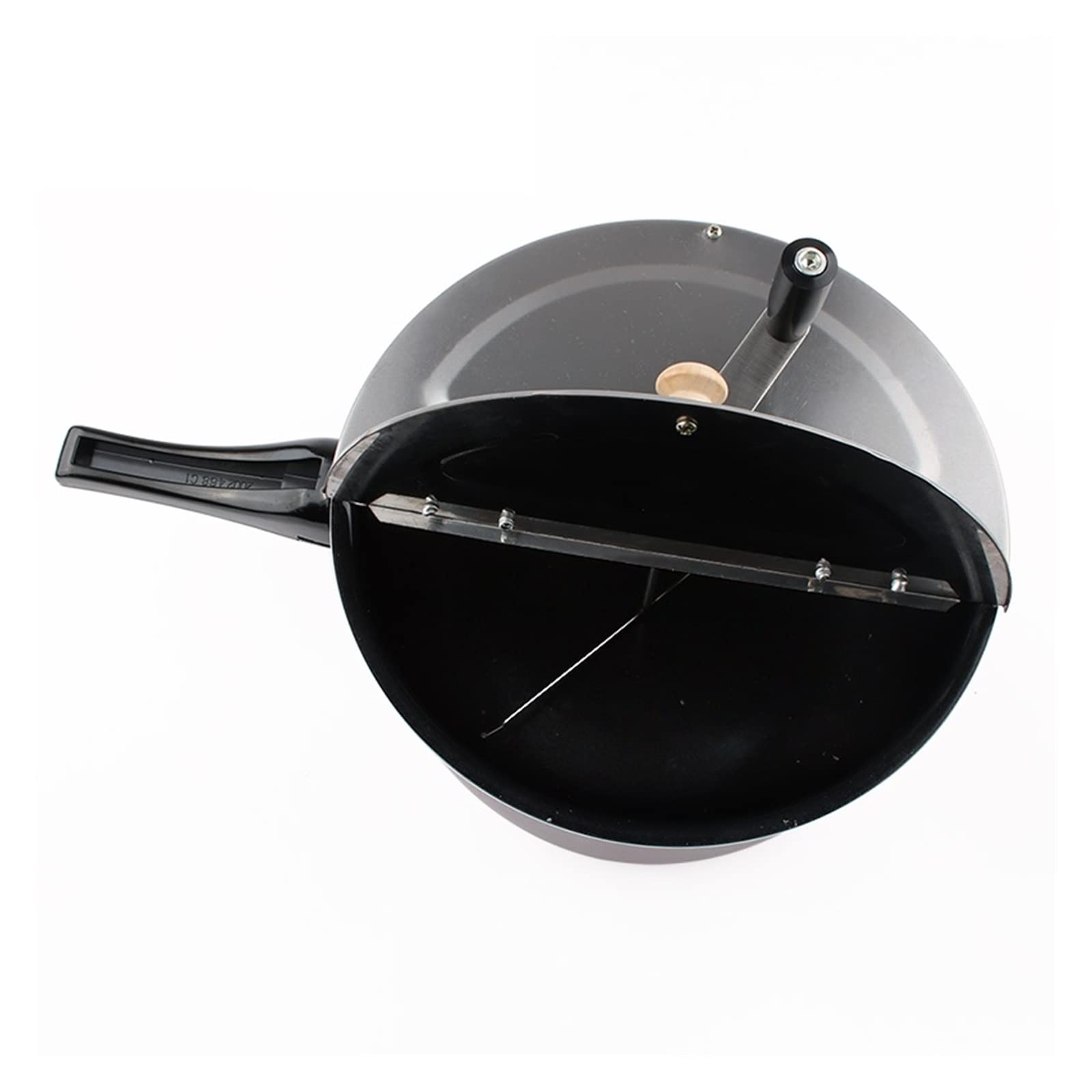 Popcorn-Maschine Air Popcorn Maker Handbetriebener Herd Gas Popcorn Maker Commerical Popper Pot Nonstick Manuelle Hand Cranked Hot Oil Popped Corn Making Machine