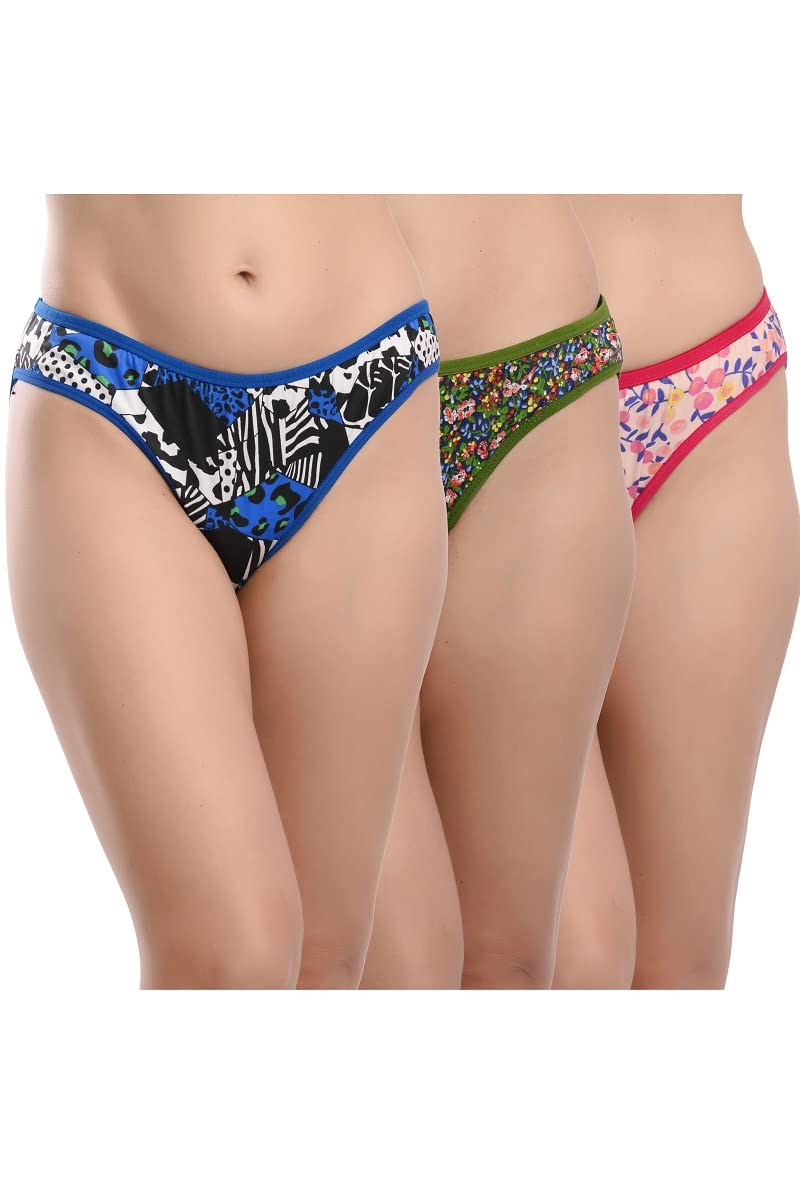 Ladies' Printed Panties Combo Pack of 3-image-8