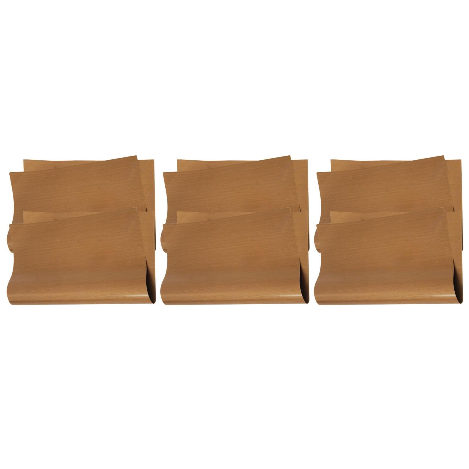 Tapis de cuisson réutilisables HEMOTON | 6 feuilles doubles faces