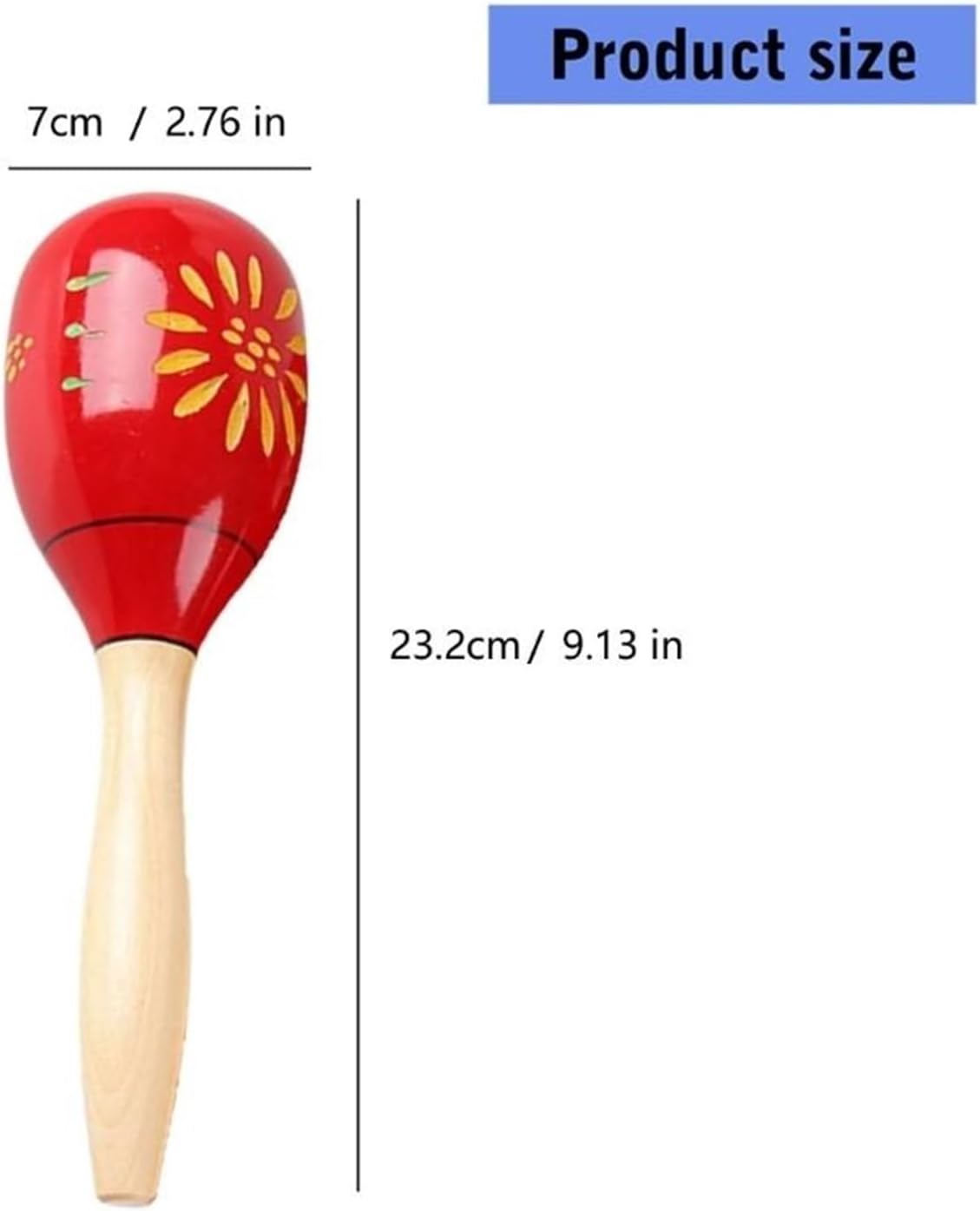 maracas, Hand Rattle Percussion Instrument Maracas,for music event(Color 1)