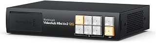 Blackmagic Design Videohub Mini 6x2 12G (BM-VHUBSMTI12G0602)