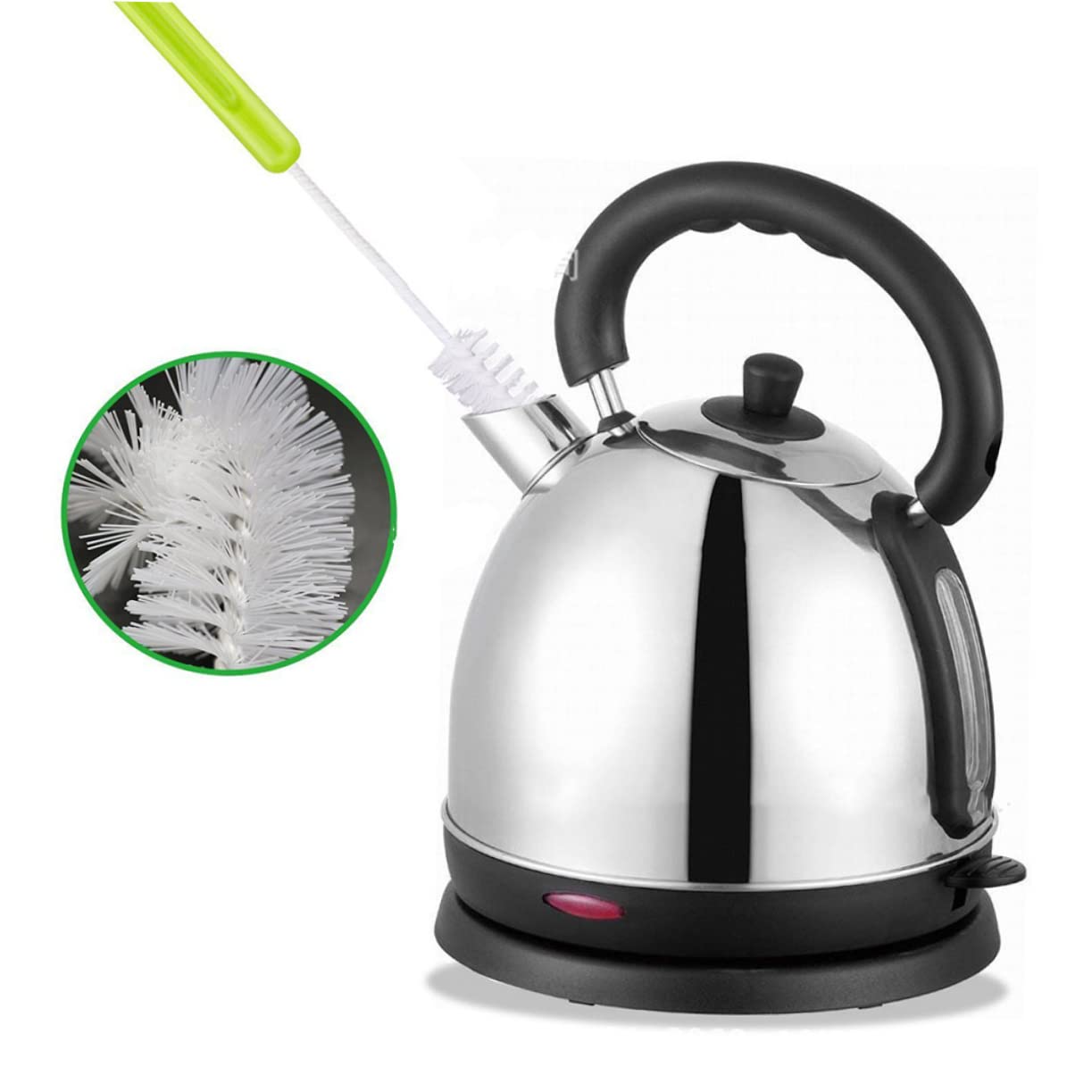 COLLBATH 1 Set 4pcs Cleaning Brush Cup Cleaner Brush Bottle Washer Drink Bottle Brush Water Bottle Brush Straw Cleaner Brush Milk Bottle Brush Tube Bottle Cleaner Cup Washer Green Nylon