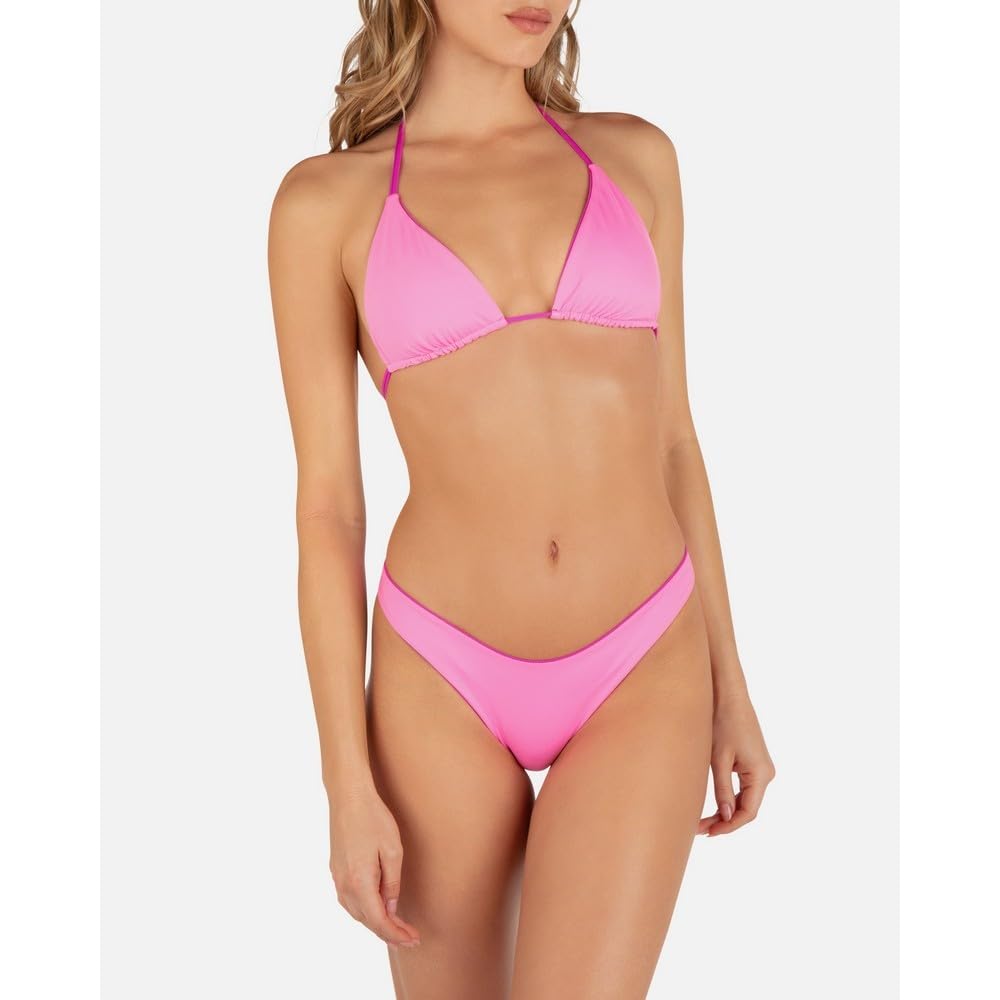 Parte Inferior de Bikini para Mujer - Sólido Reversible Cheeky Scoop
