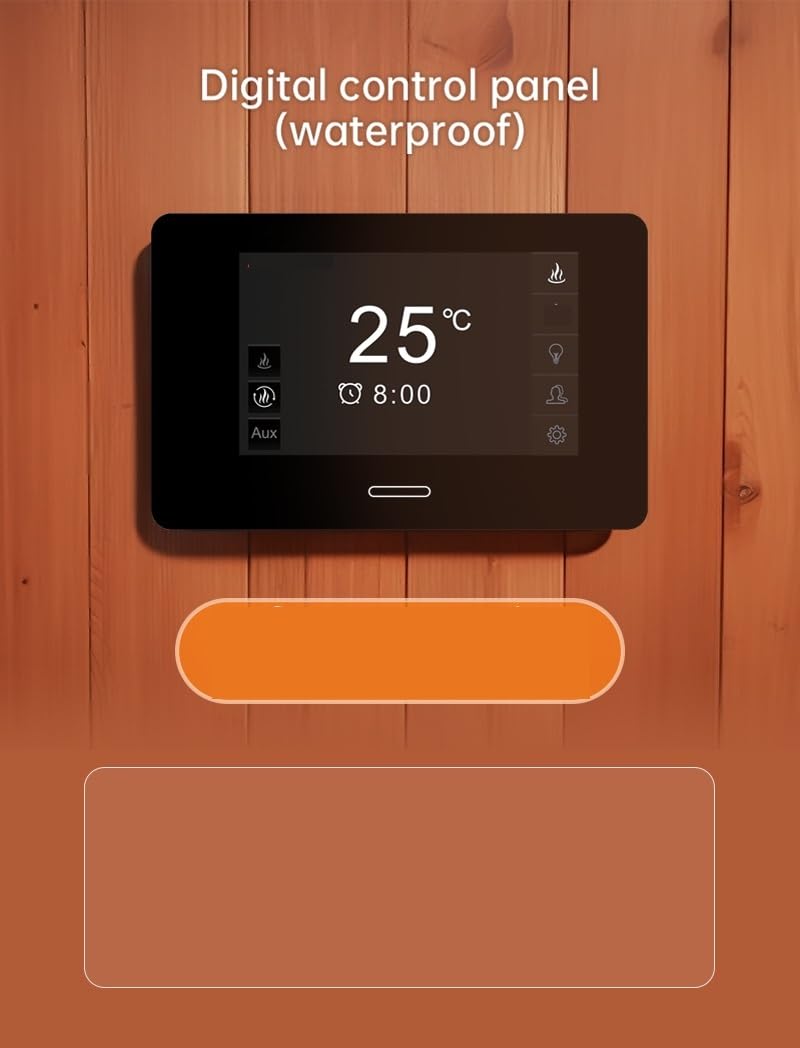 Saunaofen, Steuerung Saunaofen Infrarotstrahler Sauna für Zuhause und Hotel(9k)