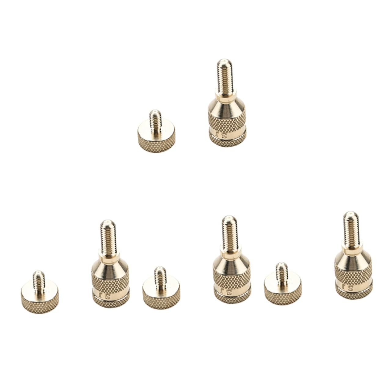 ifundom 4sets Viti Di Fissaggio Per Collo Sax Curvo Viti Professionali Per Saxofono Facili Da Installare Compatibili Con Soprano e Tenore e Materiale Resistente e Durevole