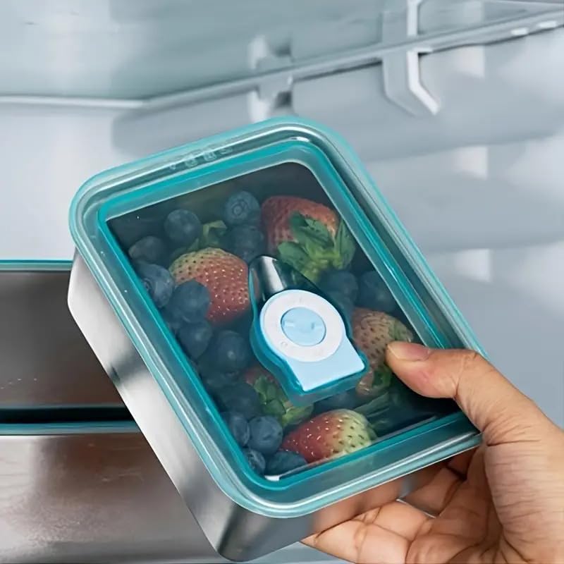 Image of Stainless Steel Food Storage Containers with Lids | Leakproof, Oven & Freezer Safe | Meal Prep & Lunch Boxes | Snack Container | Reusable Meal Prep Boxes (1)