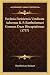 Produktbild Ecclesia Parisiensis Vindicata Adversus R. P. Bartholomaei Germon Duas Disceptationes (1737)