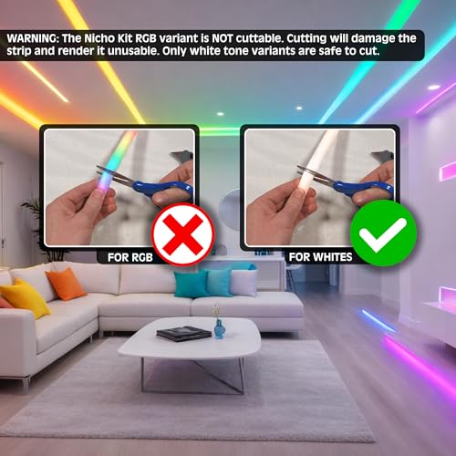 Kit de Tira de Luz LED RGB para Esquinas Exteriores 24V miniatura 4