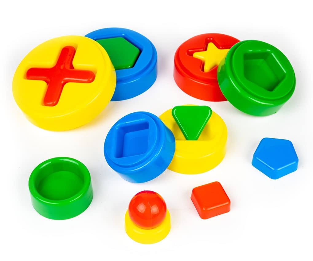 Buy ZUDO Shape Sorting Tower Kids Shape Sorting Activity Toys with