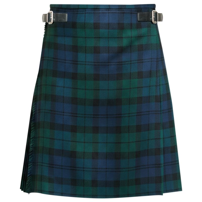 Men’s 5 Yard Tartan Kilt, Authentic Scottish Tartans, Adjustable Leather Straps, Soft Non-Itchy Fabric, Comfortable Fit - Image 2