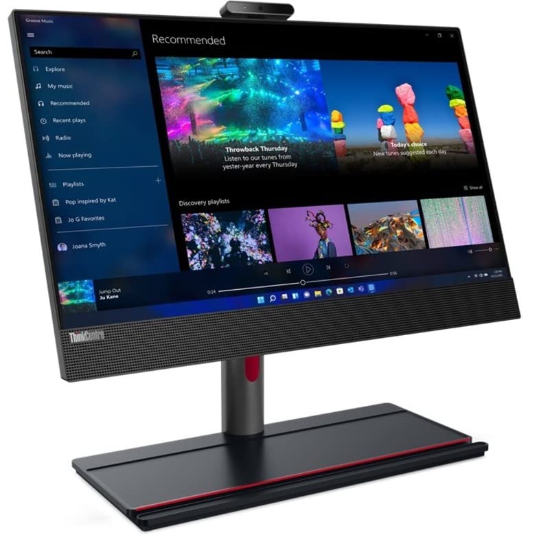 Image of Lenovo ThinkCentre M90a Gen 3 11VF0063US All-in-One Computer - Intel Core i5 12th Gen i5-12500 Hexa-core (6 Core) 3 GHz - 8 GB RAM DDR4 SDRAM - 256 GB M.2 PCI Express NVMe 4.0 x4 SSD - 23.8 inch Full HD