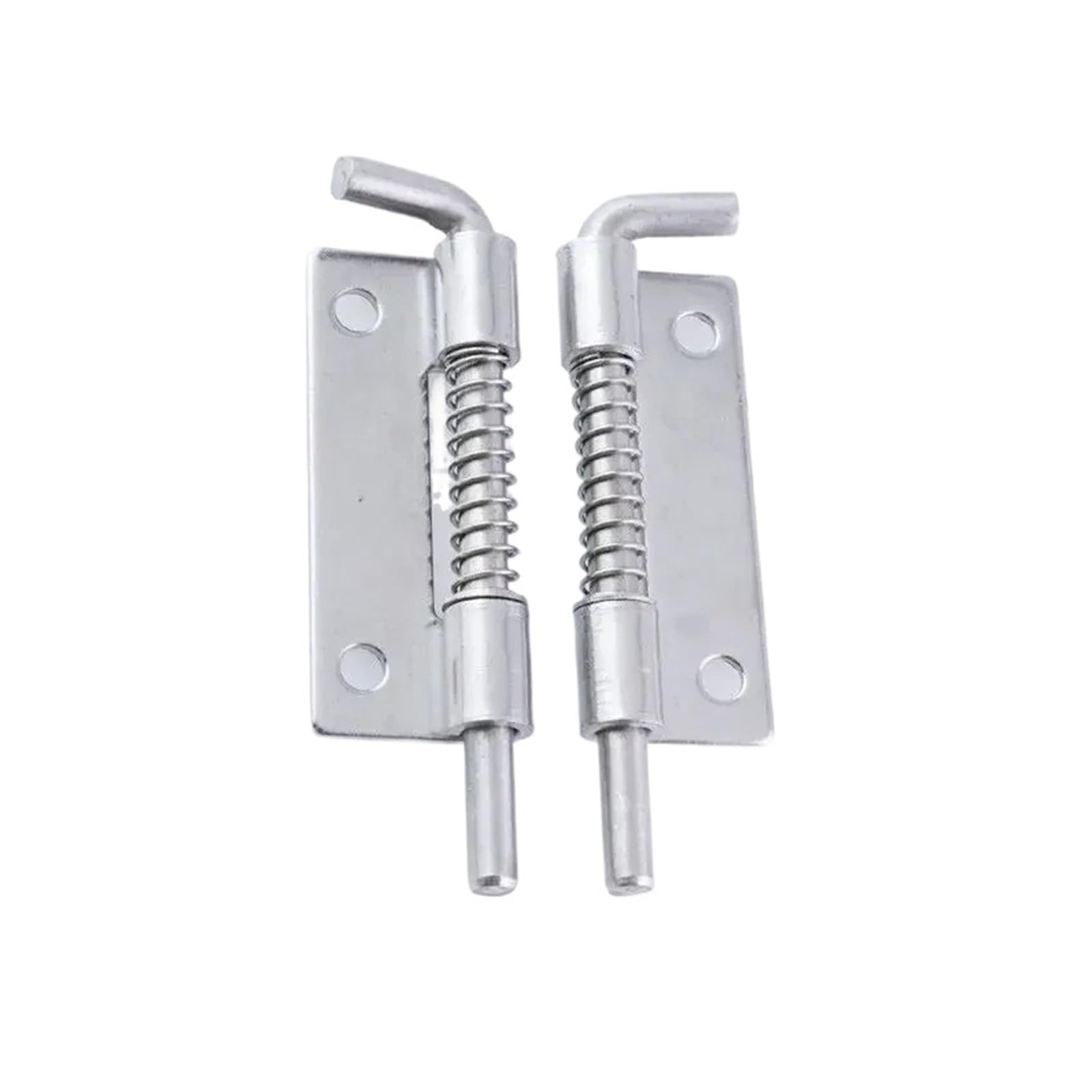 1Pcs Spring Barrel Bolt Latch Hinge Industrial Cabinet Welding Distribution Hinges(3inch-Right)