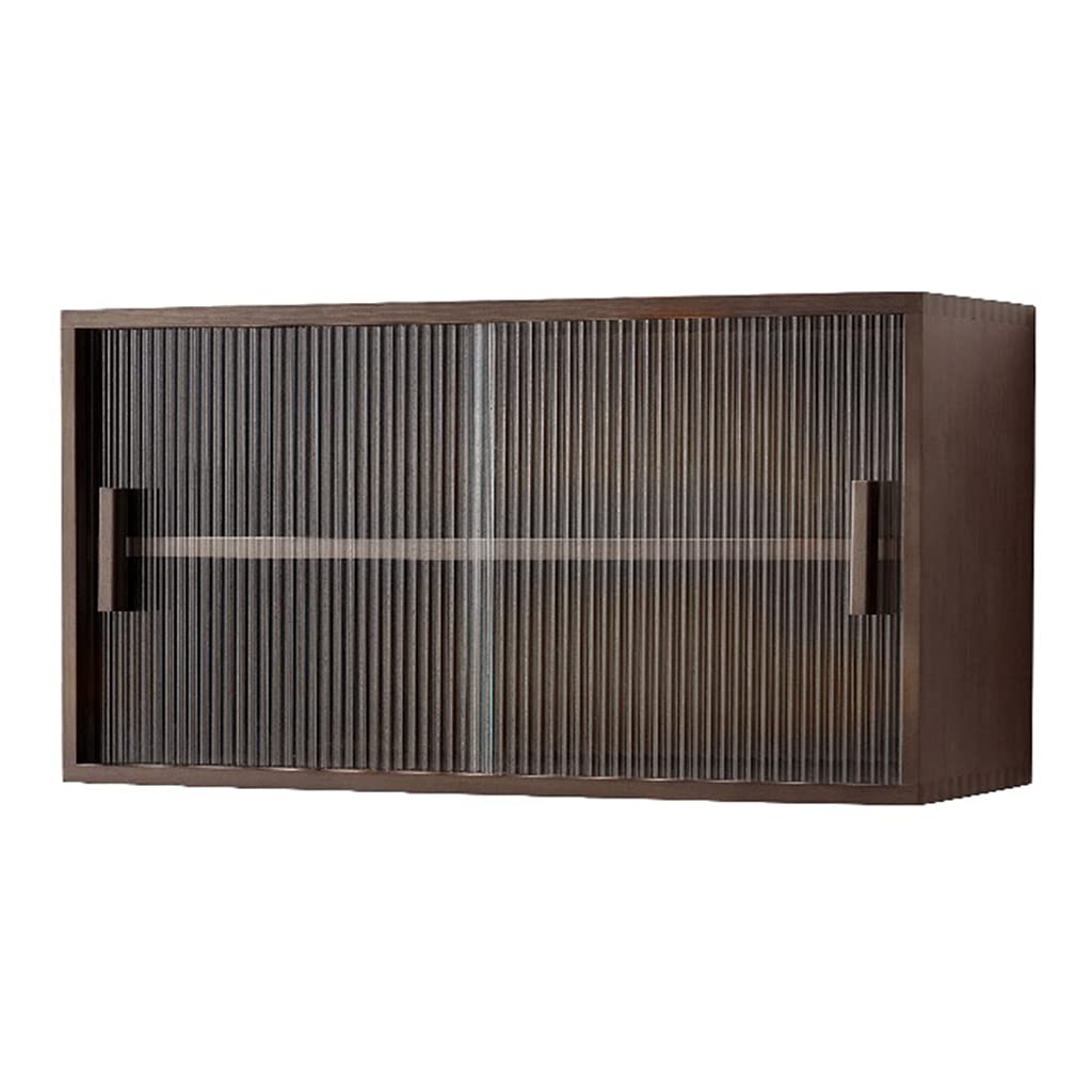Boîte de rangement suspendue en bois pour optimiser l'espace