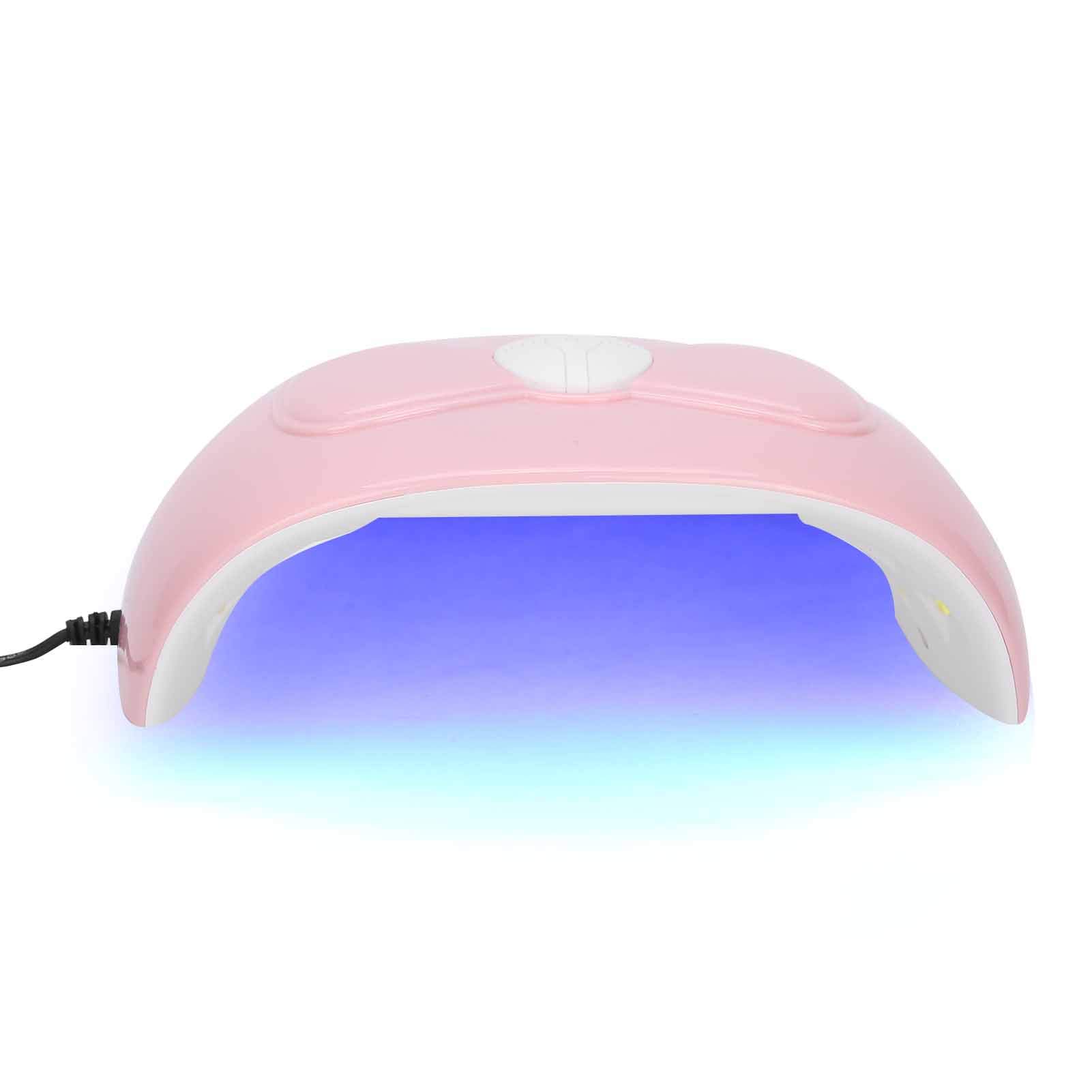 Lampa do paznokci, 54W profesjonalna suszarka do paznokci żelowy lakier do paznokci lampa utwardzająca Manicure lekka maszyna do zdobienia paznokci z 3 timerami do domu i salonu paznokci