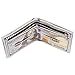 Novelty Men's US 100 Dollar Wallet Bill Money Clip Bifold Functional Business Card Case -Sibalasi(New 100 USD)