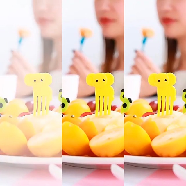 60 Forchettine Per Frutta A Forma Di Animali - Stuzzicadenti Decorativi Riutilizzabili Per Feste E Bambini - Foto 9