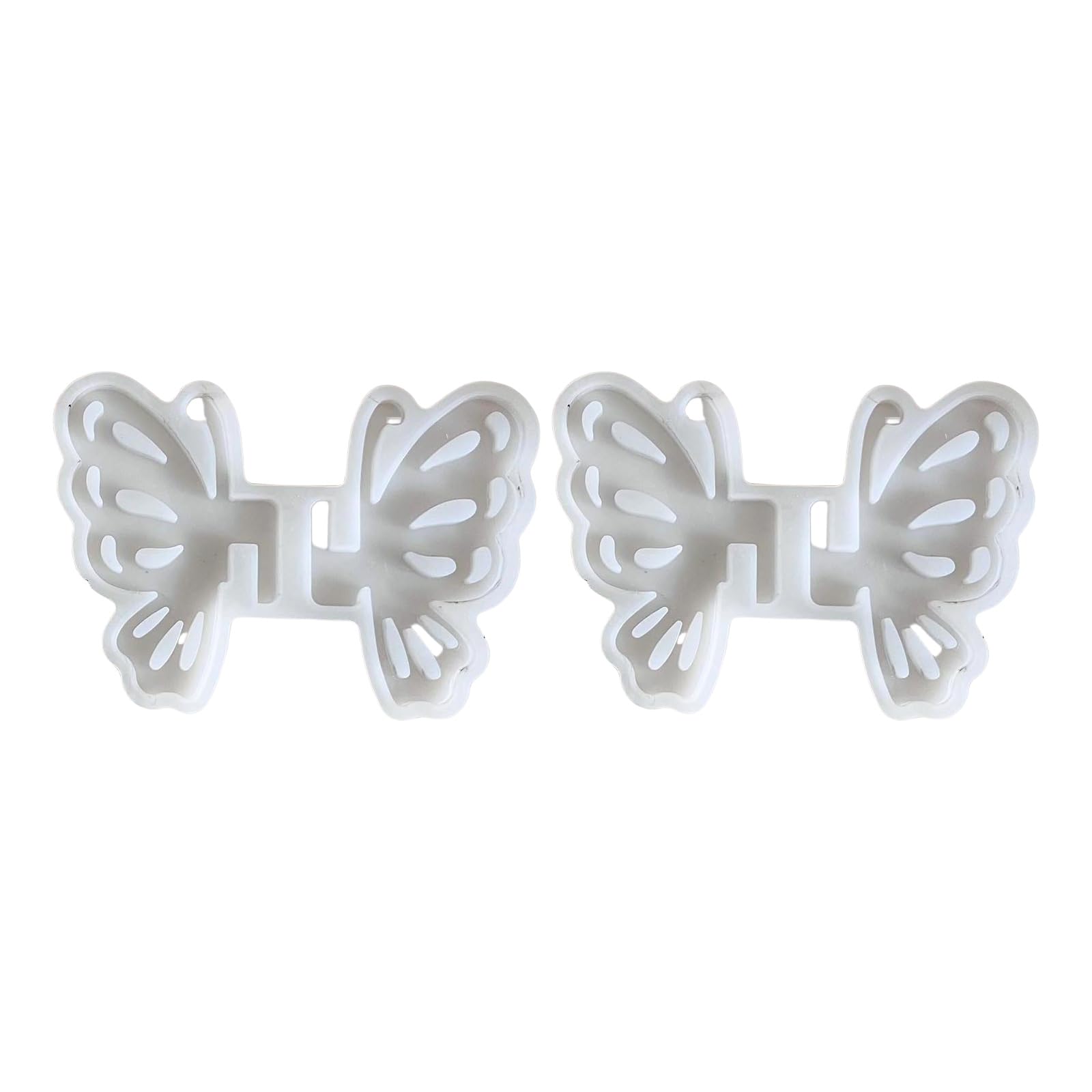 Tsophreniq 2Pcs Butterfly Silicone Molds for Soap Making Fondant Chocolate Butterfly Mold