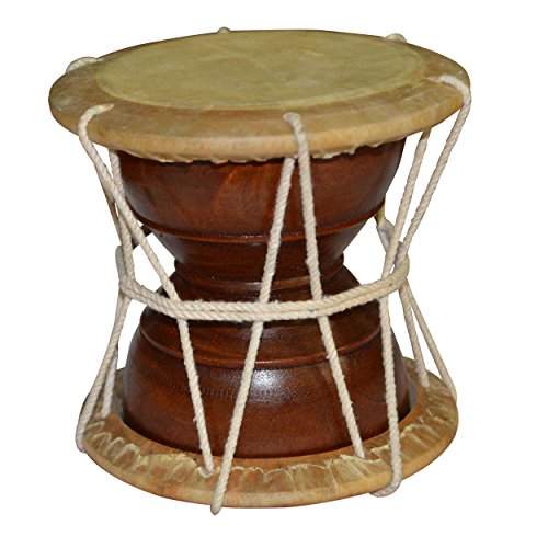 Image of Deru Hand Percussion Drum South Style Handmade Indian Musical Instrument