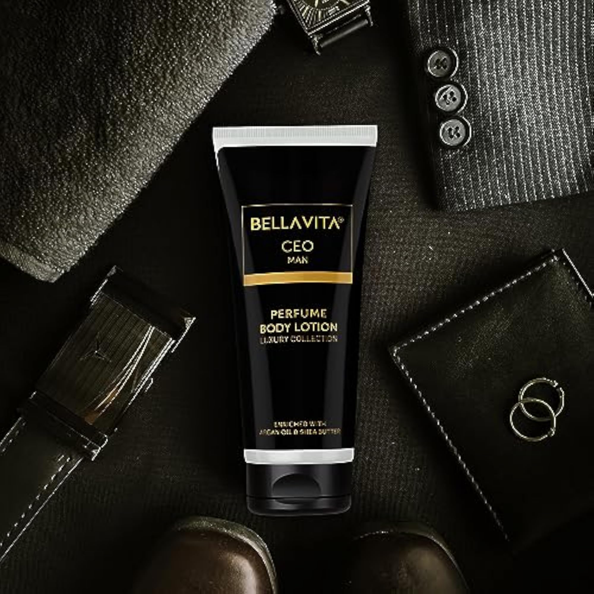 Intense CEO Man Body Perfume Lotion, Nourishing Hydration
