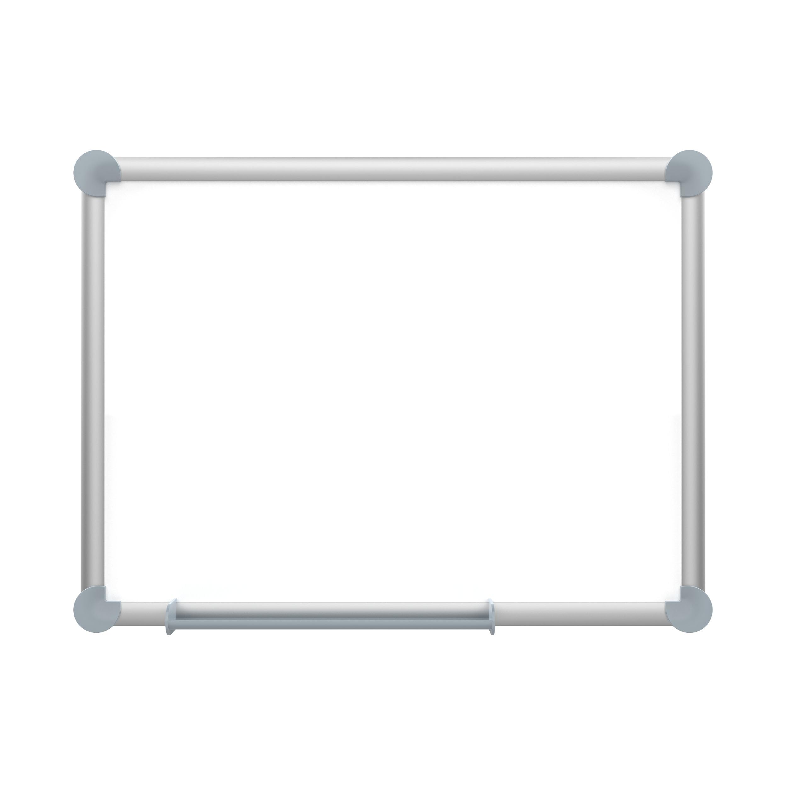 MAUL Tablica magnetyczna MAULpro biała 60x90 cm z aluminiową ramą | łatwe ścieranie na sucho, notatki pod ręką, solidna rama aluminiowa, przesuwana półka, montaż pionowo lub poziomo