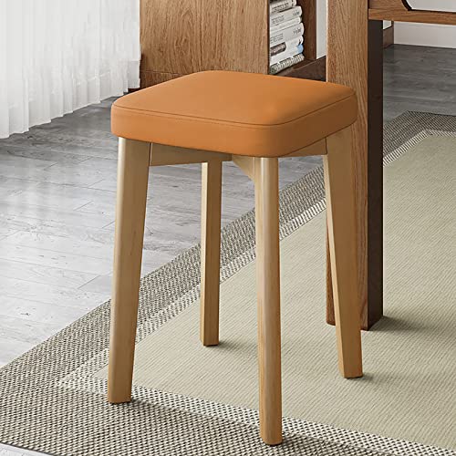 Taburete de bar apilable moderno con cojín suave para cocina, mostrador y zonas de comedor