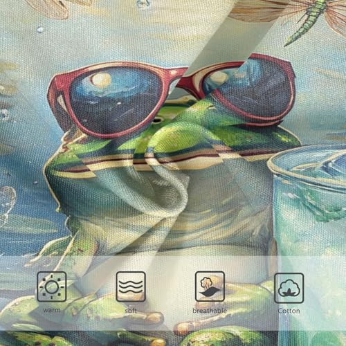 Funny Frog Drinking Lotuc Toddler Girls's Underwear 2T 202b89773