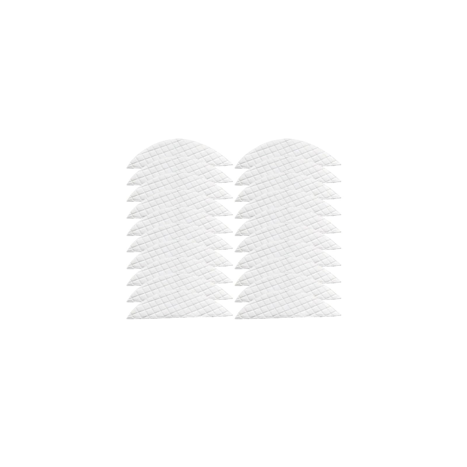 VIXWDRUTY Mop Cloth，Compatible For Lydsto，R1 S1 R1D R1A Robotic Vacuum Cleaner Parts Cleaning Cloth Mop Rags Pads Accessories(20pcs)