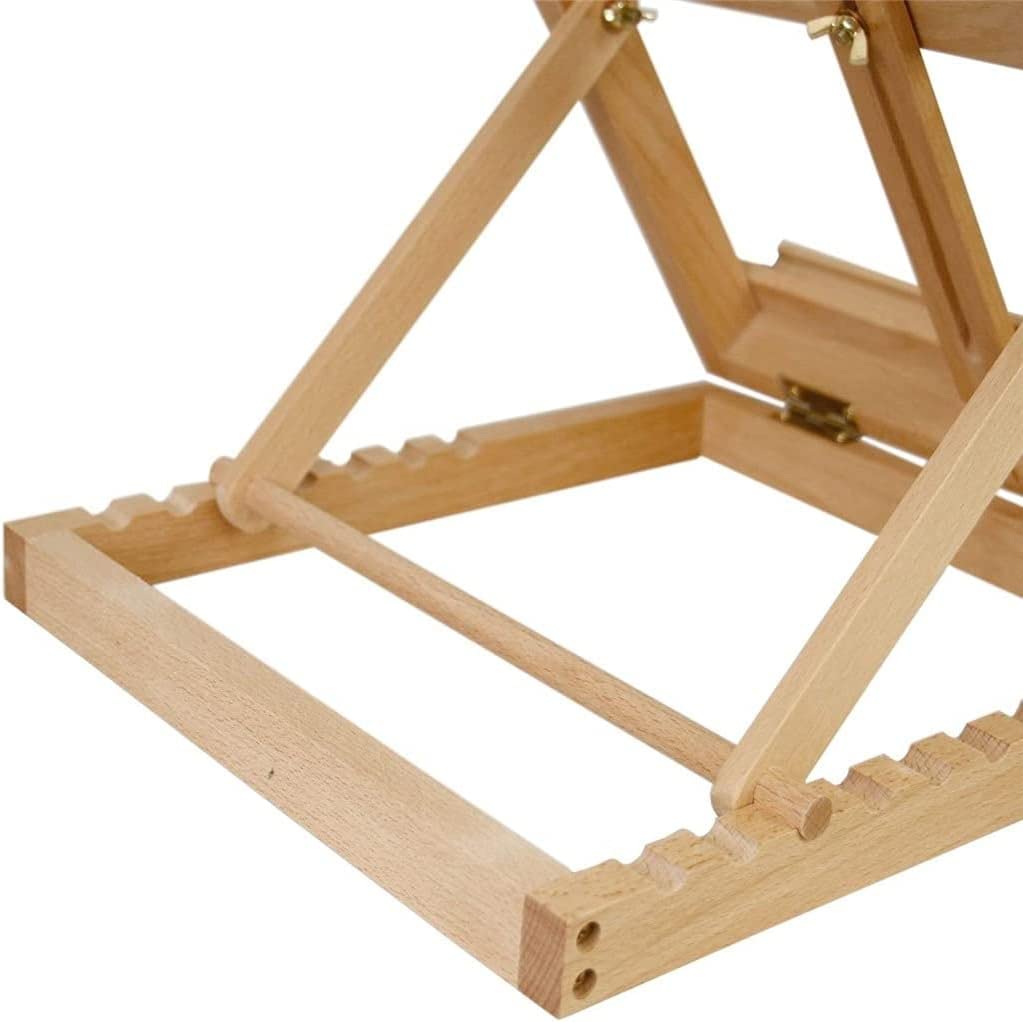 SAeWare Soporte de madera ajustable para bocetos, accesorios de estudio, marco en H, suministros de arte