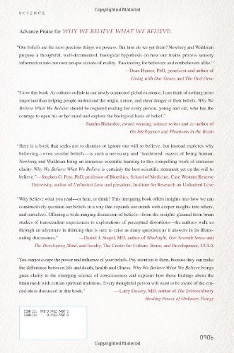 Why We Believe What We Believe: Uncovering Our Biological Need for Meaning, Spirituality, and Truth