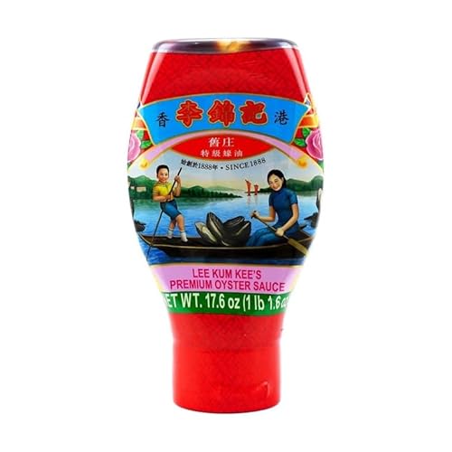 Lee Kee Kum Premium Oyster Flavored Sauce Squeeze Bottle 17.6 oz