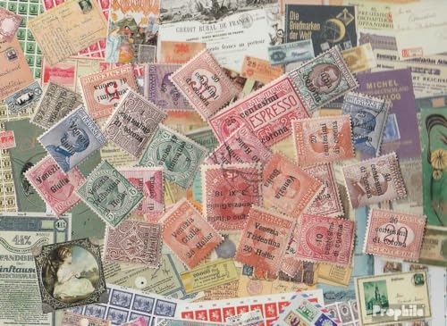 Timbres Ital Besetzungsgebiete 1918-23 Italie pour album sans double