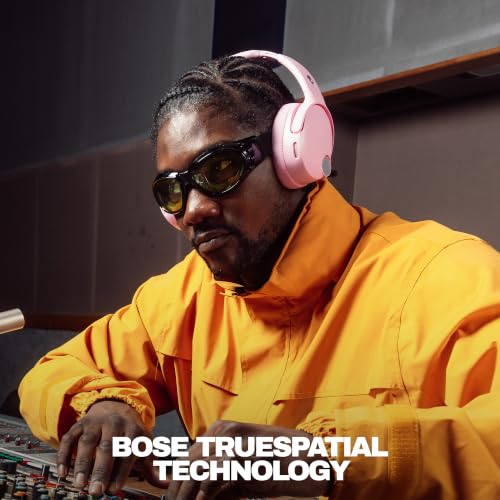 Image of Skullcandy Crusher 1080 ANC Headphones with Sound by Bose - Candy | Multi-Sensory Bass, Active Noise Cancelling, Bose Audio Technologies, 60 Hours Battery, Microphone, Travel, Music, Commuting
