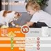 Freeze Dried Quail Egg Yolk Cat - 10.58oz Natural Pet Treats, Freeze Dried Cat & Dogs Treats, No Preservatives, Dried Quail Egg Yolk Snacks for Training