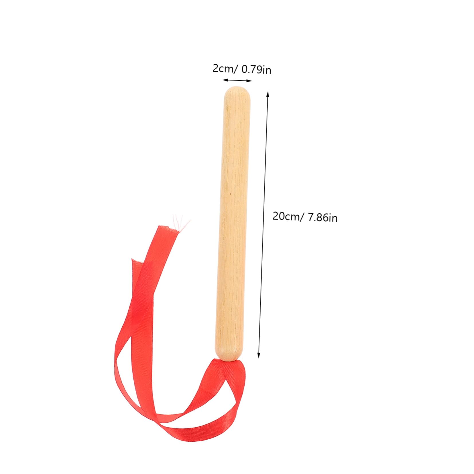 JOINPAYA Rhythm Stick Set for Boys and Girls 1 Pair Musical Percussion Instruments Boys and Girls Plaything Learning Instrument