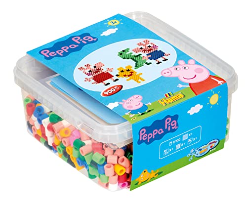 HAMA - Boite 'Peppa Pig' - Perles à repasser taille Maxi - Loisirs créatifs
