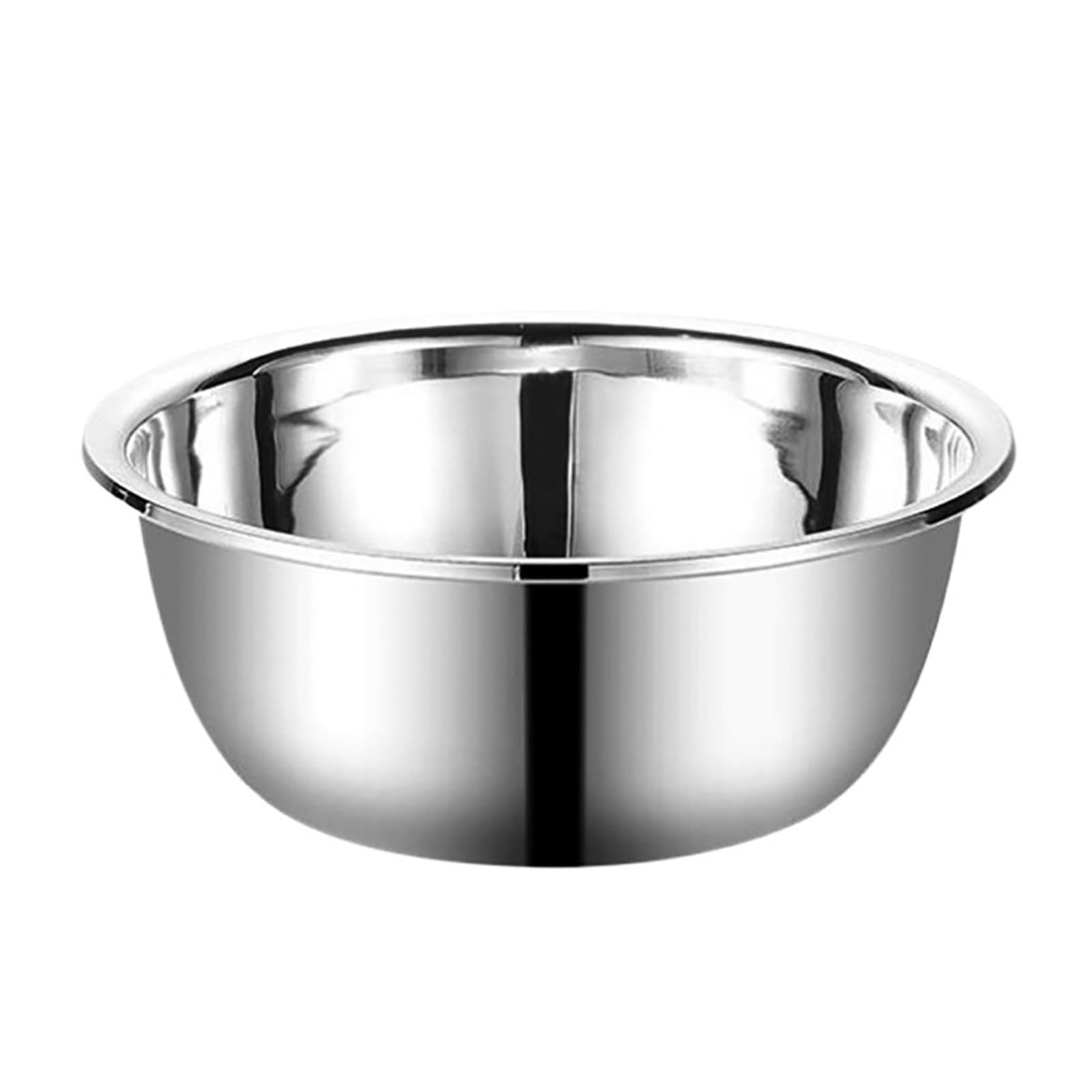 Bol en acier inoxydable anti-projection 24cm pour réussir vos gâteaux